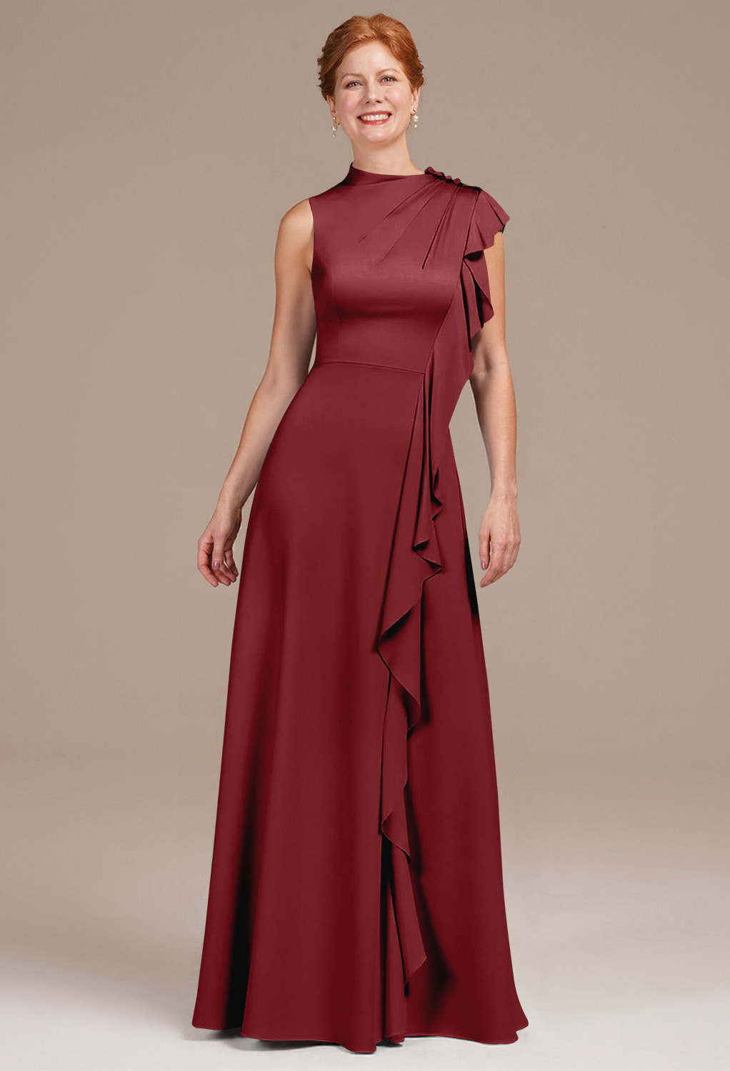 AW Aston Burgundy  Mother of the Bride Dresses